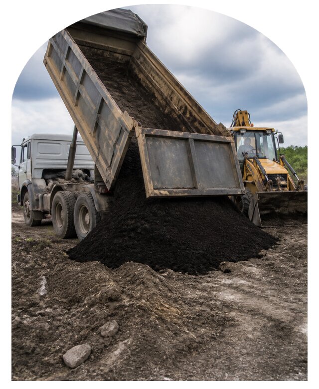 Завоз чернозема в Кушве с доставкой для участка и сада